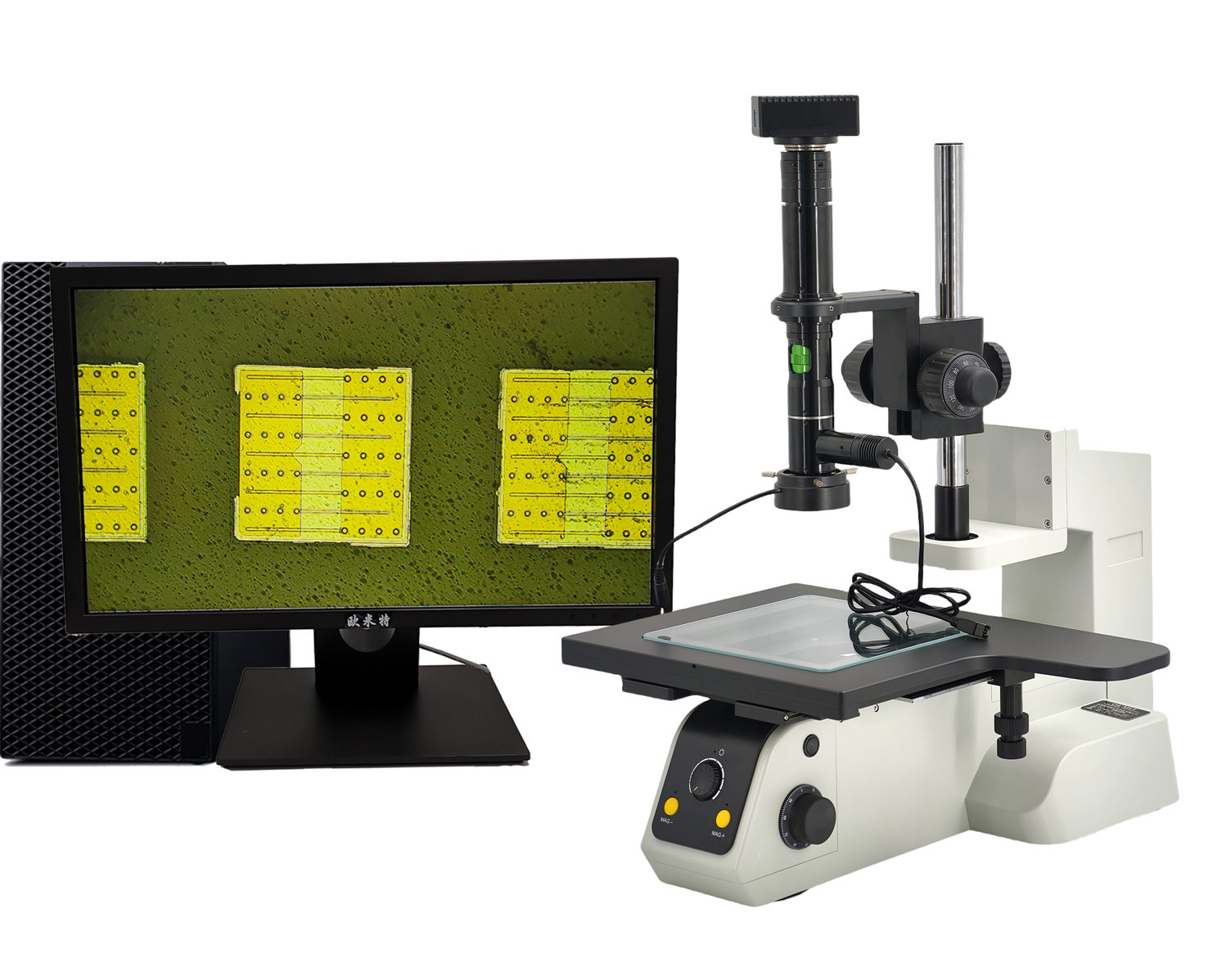 OMT-4000C电脑型明暗场同轴光检查显微镜