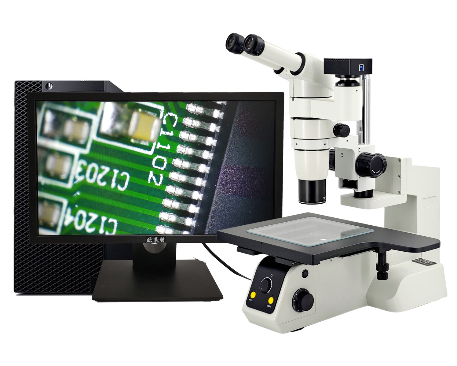 OMT-2950HC系列高清三目视频拍照录像测量研究级别三目黄瓜视频成人